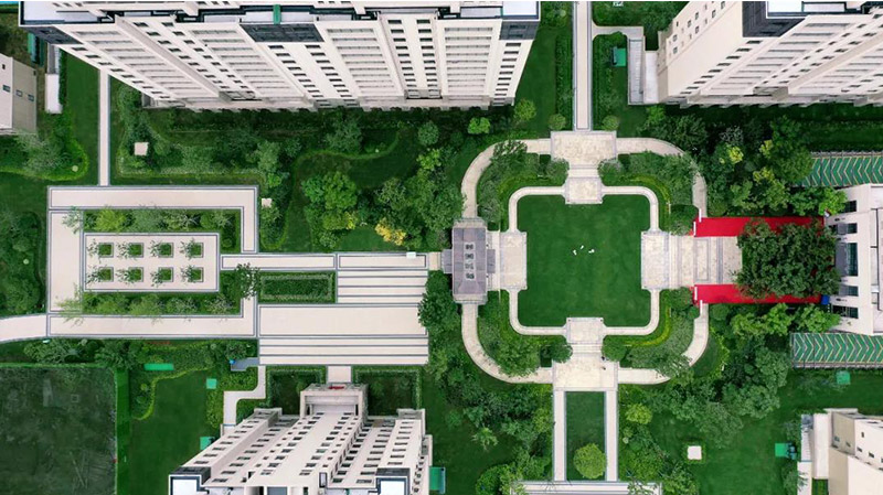 商業(yè)住宅景觀實(shí)景展示